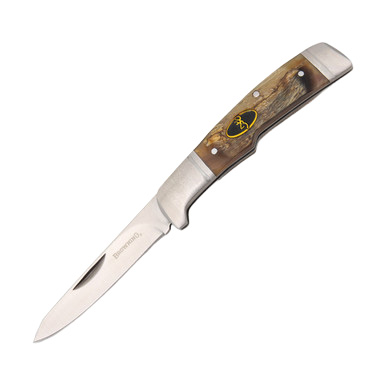 Browning Joint Venture Folding Knife Sheep Horn View 3