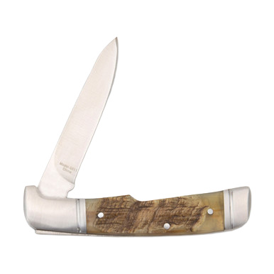 Browning Joint Venture Folding Knife Sheep Horn View 2
