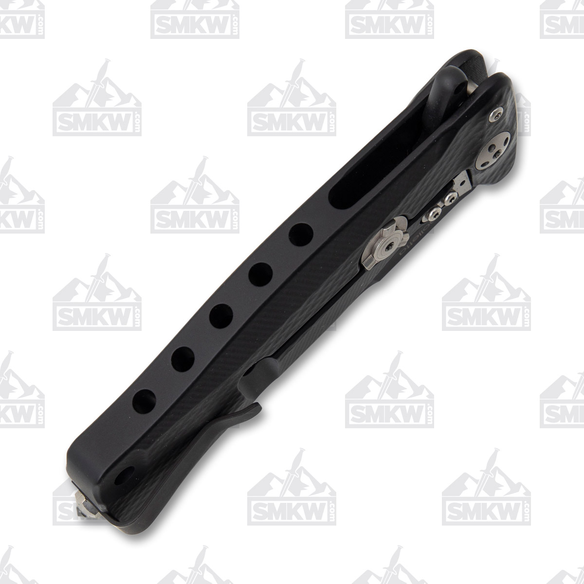 LionSteel SR11 Folding Knife Blackout 4D-Machined Aluminum LSSR11ABB View 9