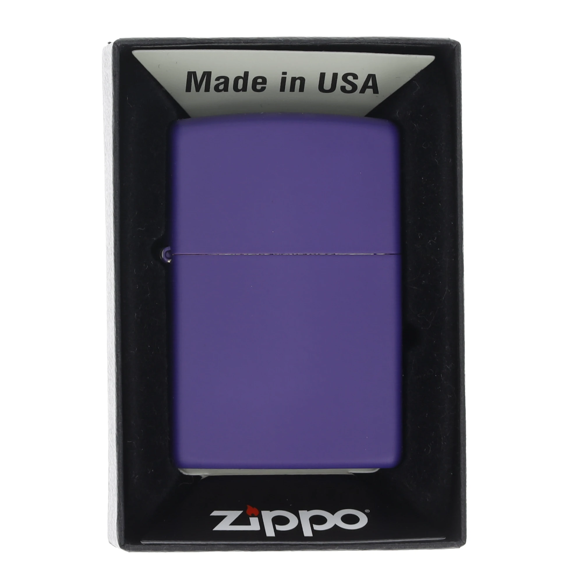 Zippo Lighter Classic Purple Matte ZP237 View 10