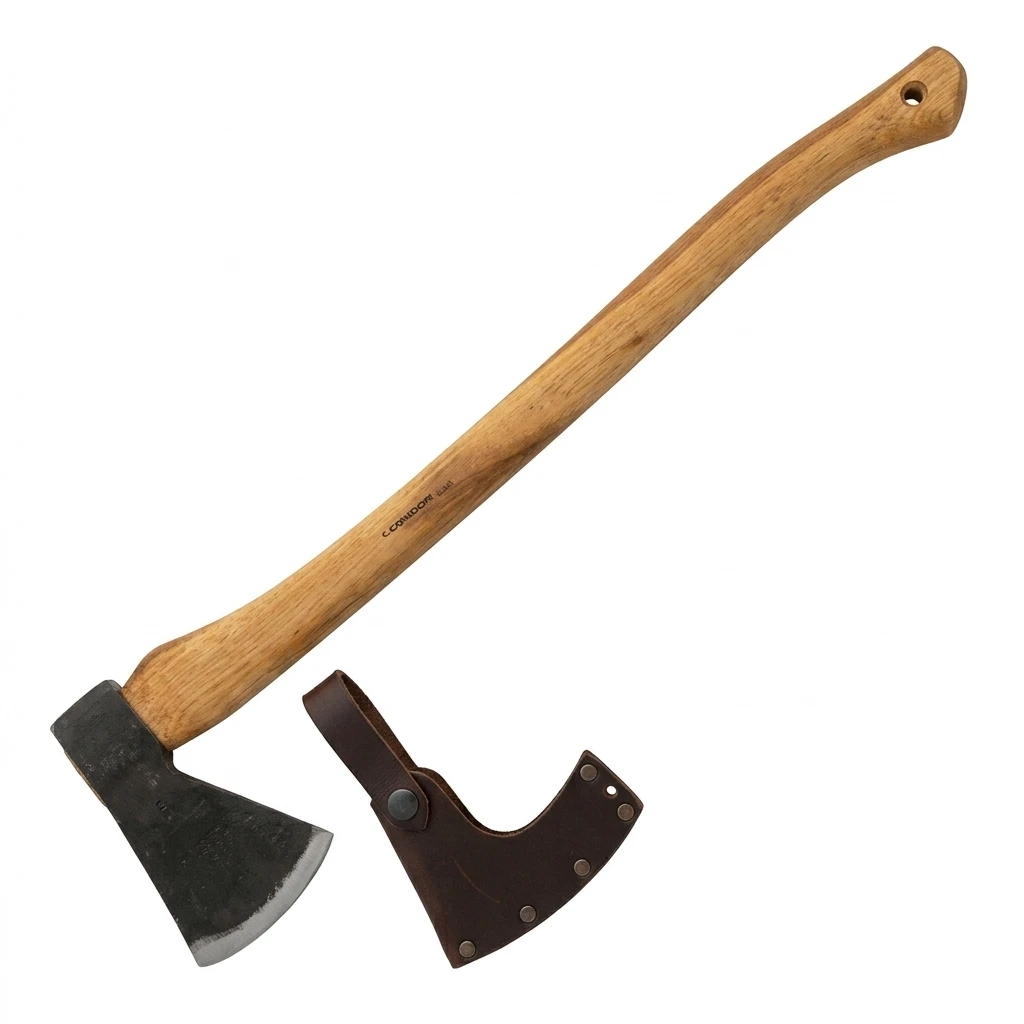 Condor Greenland Bushcraft Axe Burnt American Hickory 26in View 1