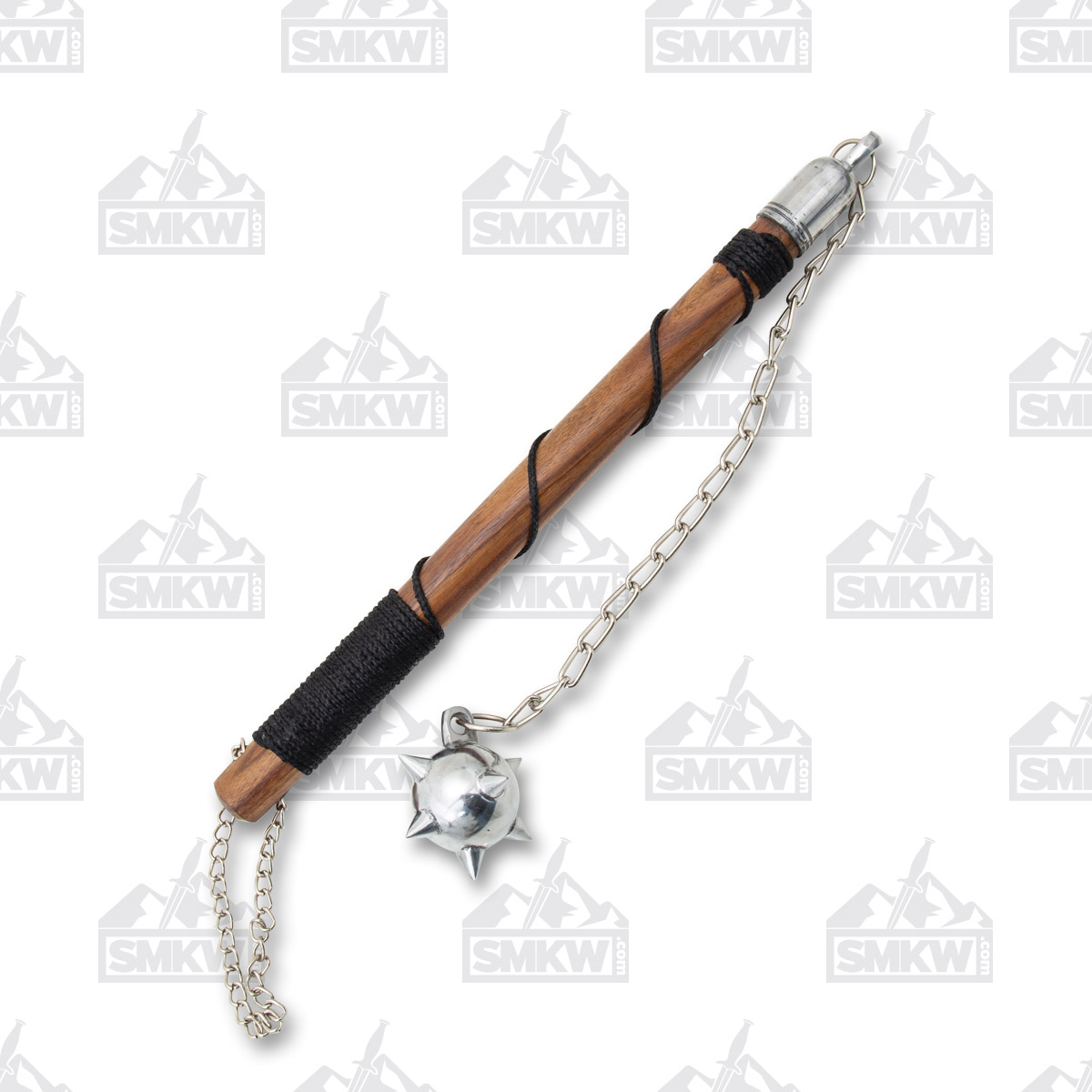 Szco Single Ball Silver Finish Ball and Chain Mace PM200609 View 2