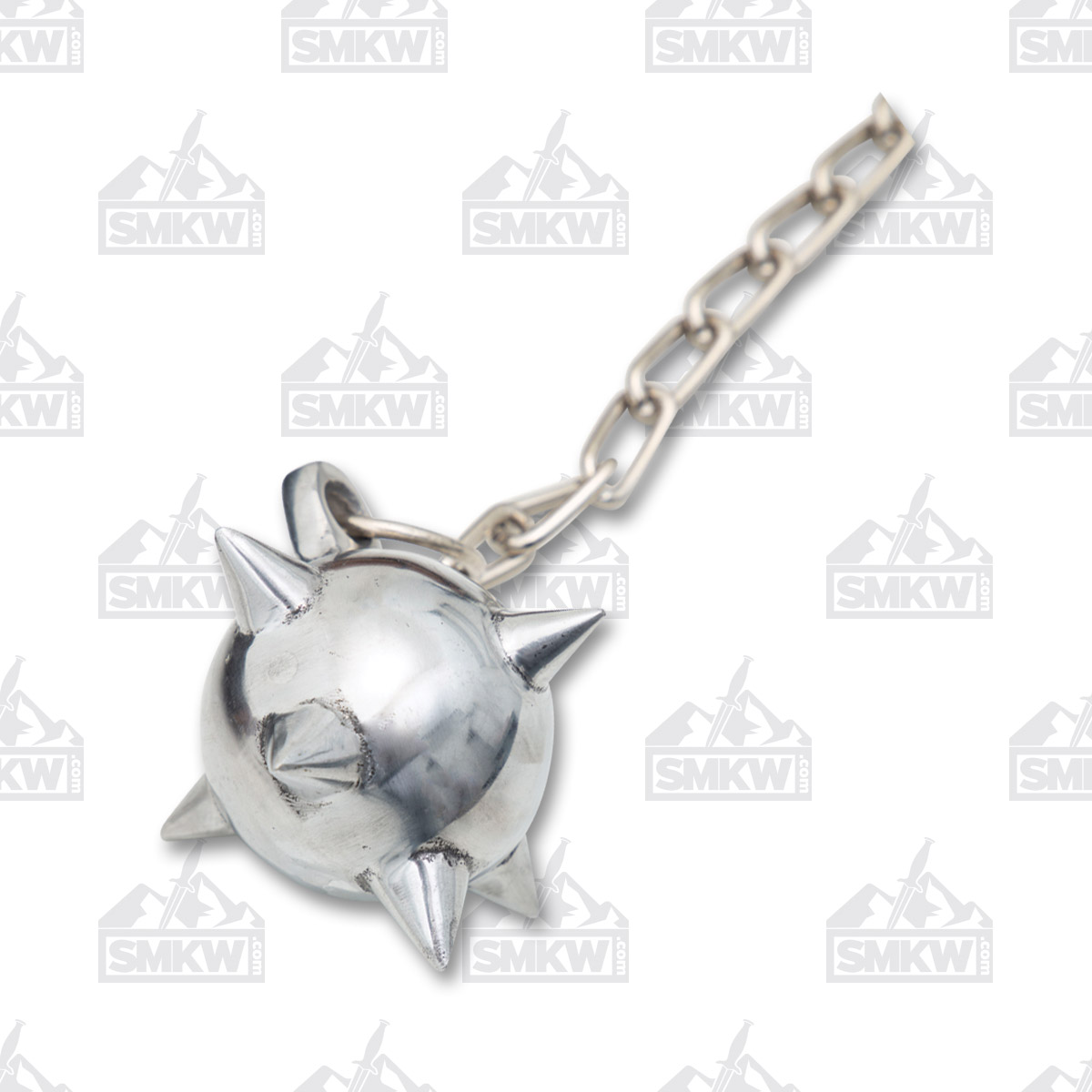 Szco Single Ball Silver Finish Ball and Chain Mace PM200609 View 3