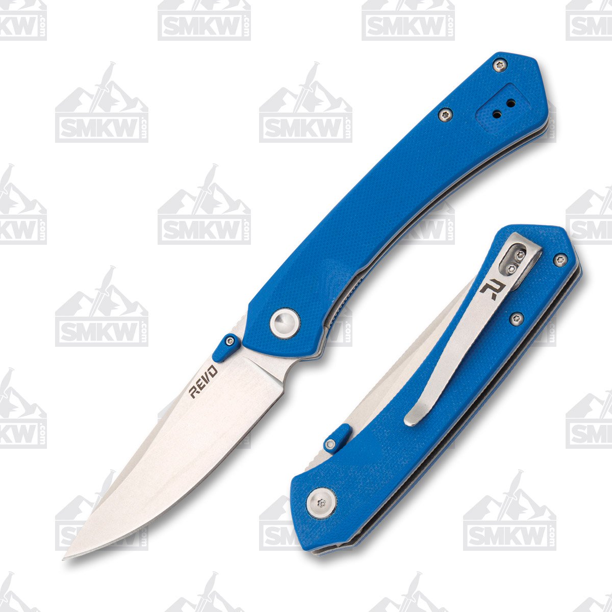 Revo Warden Folding Knife Blue G-10 WARDENBLU View 1