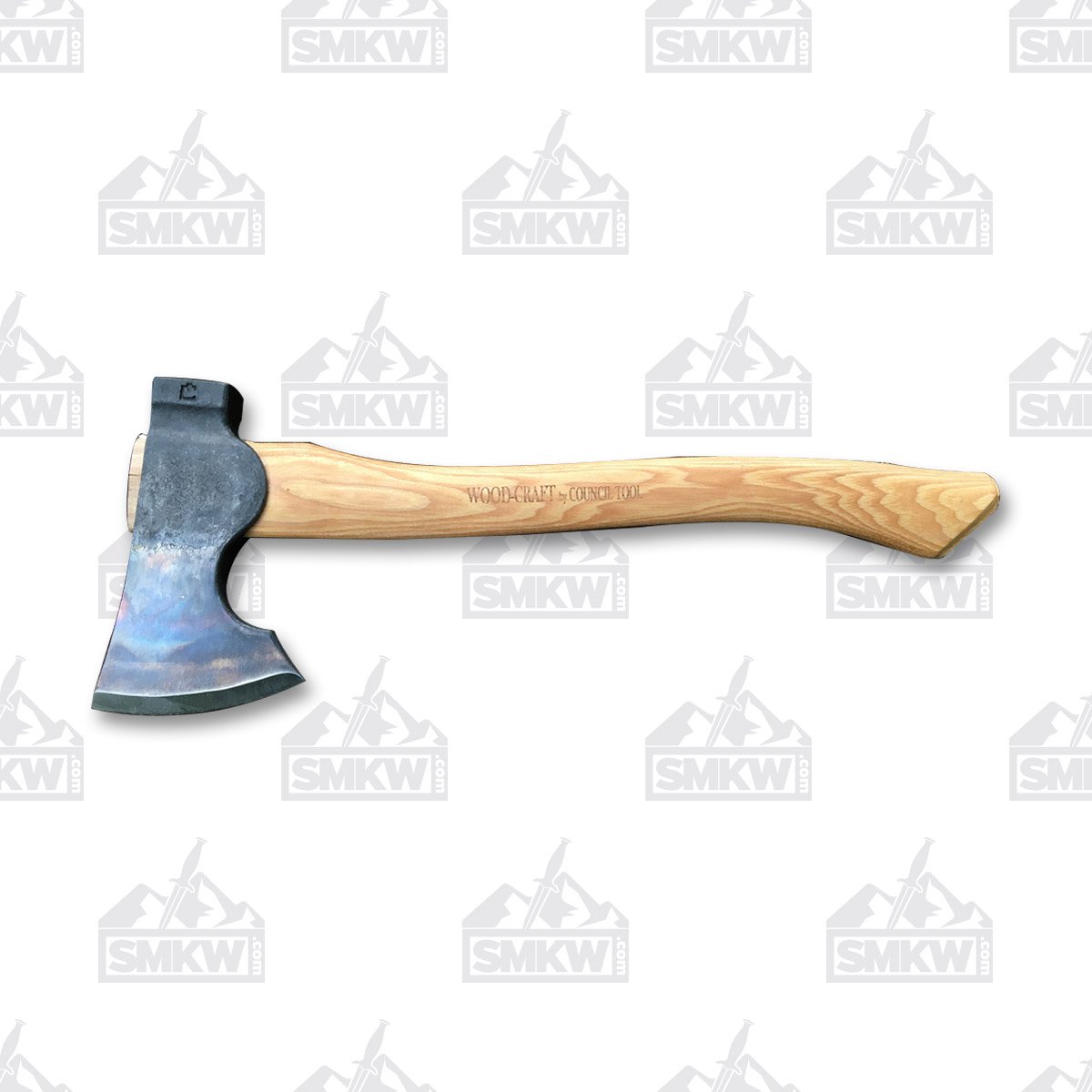 Council Tools 1.7lb. Wood-Craft Camp Carving Axe Curved Handle CTCWC17CCA16 View 1