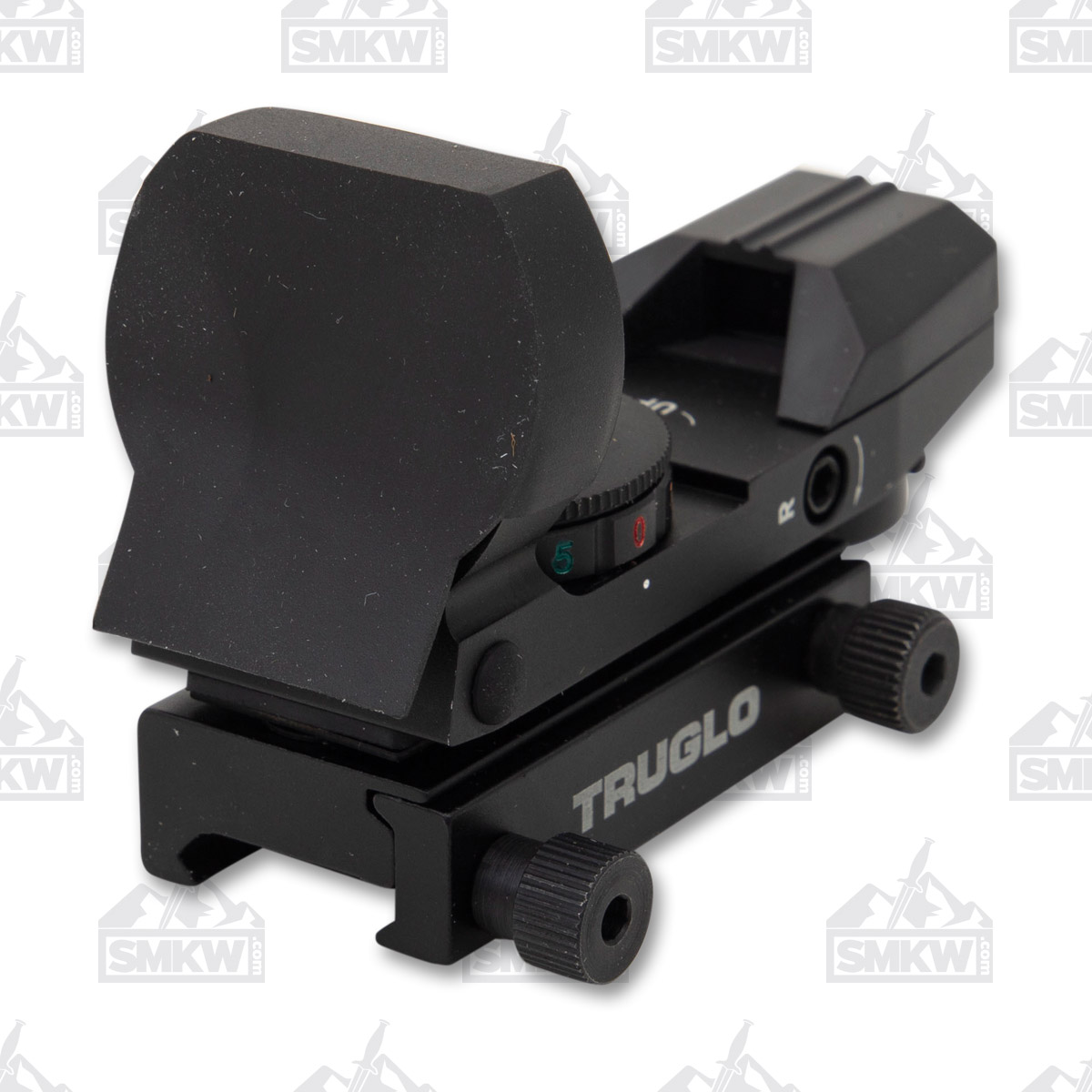 Truglo Open 1x 34mm Illuminated 4 Pattern Red/Green Black Finish TG8360B View 3