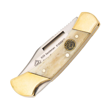 Puma SGB Gentleman Folding Knife Champagne Bone PKC6169590T View 5