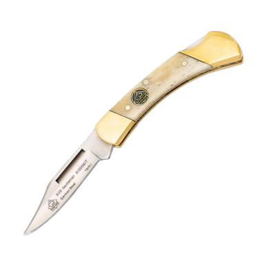 Puma SGB Gentleman Folding Knife Champagne Bone PKC6169590T View 1
