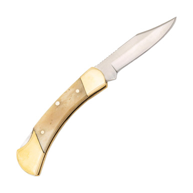Puma SGB Gentleman Folding Knife Champagne Bone PKC6169590T View 2