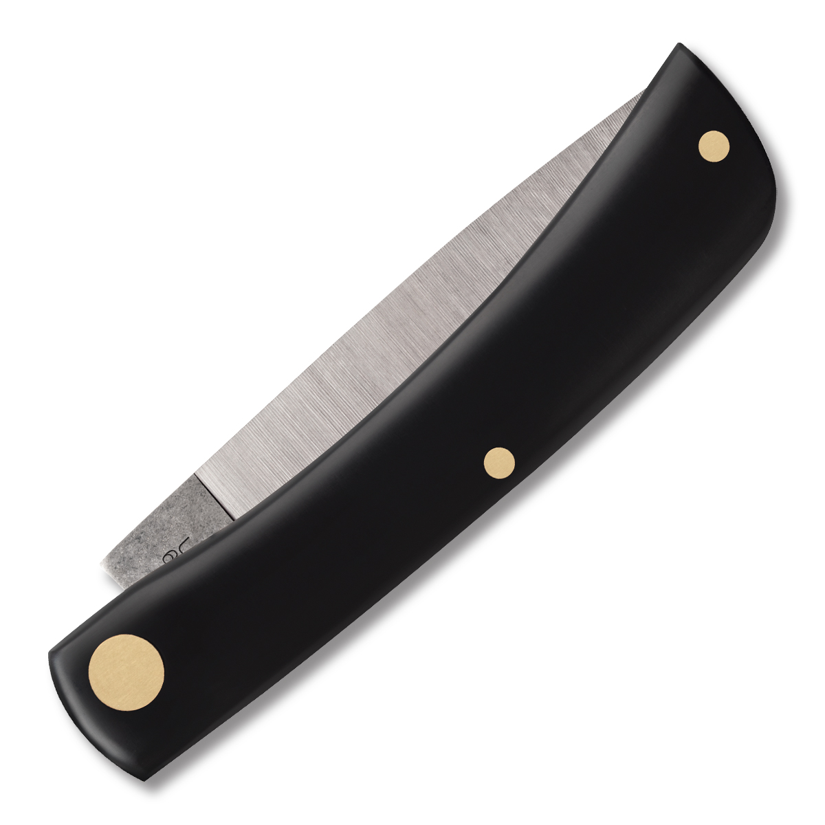 Case Black Composition Sod Buster Jr Folding Knife CA2137SS View 3