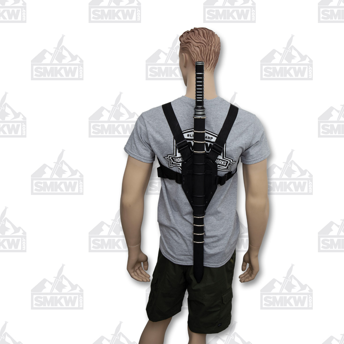 Wuu Jau Sword with Back Strap NTFS13 View 6