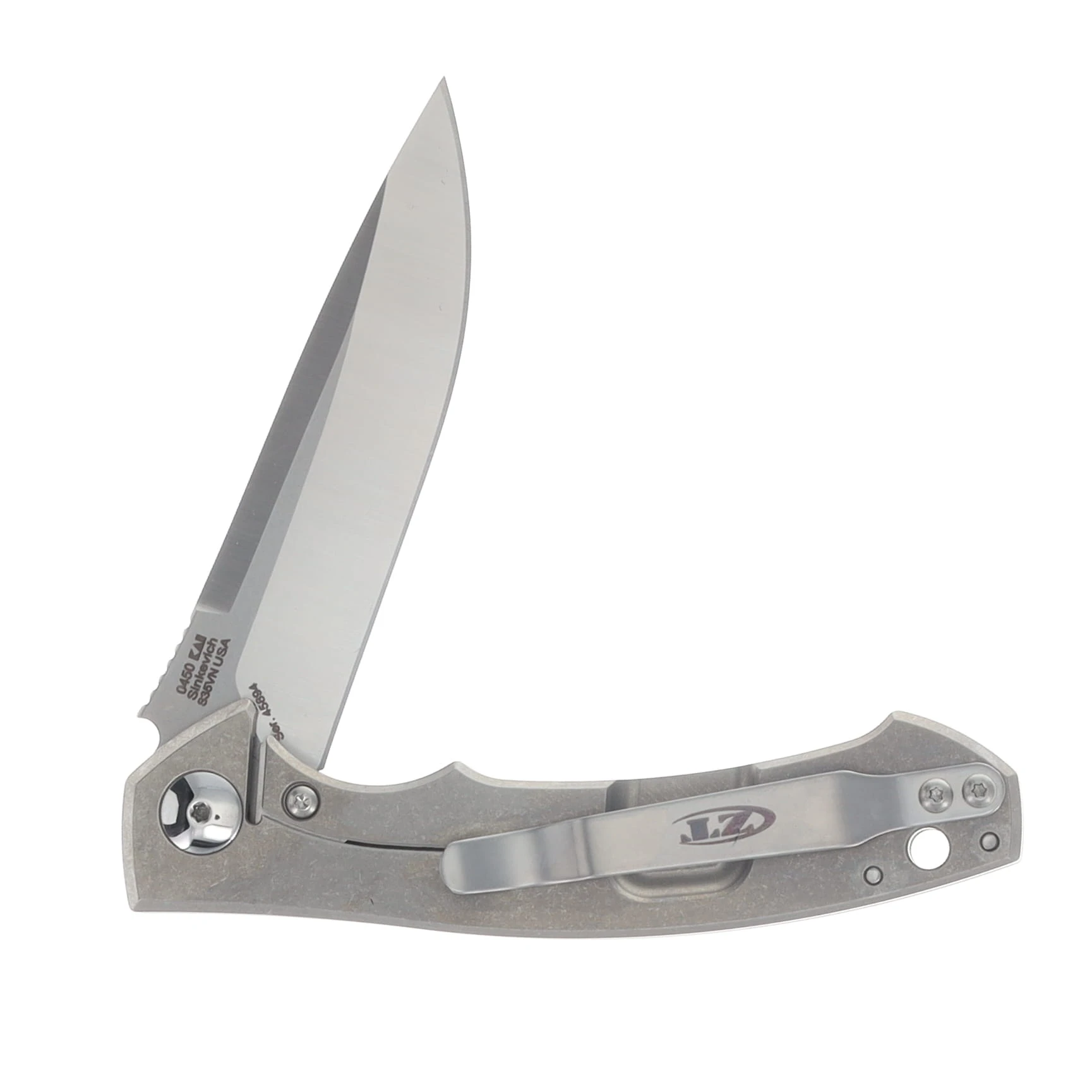 Zero Tolerance 0450 Titanium ZT450 View 4