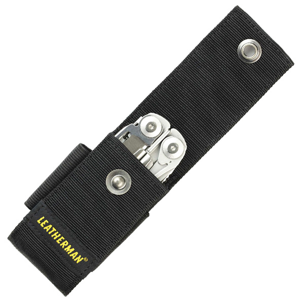 Leatherman Medium Black Nylon Sheath with Pockets LM934932 View 3