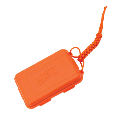 Marbles Orange Plastic Survival Box View 1