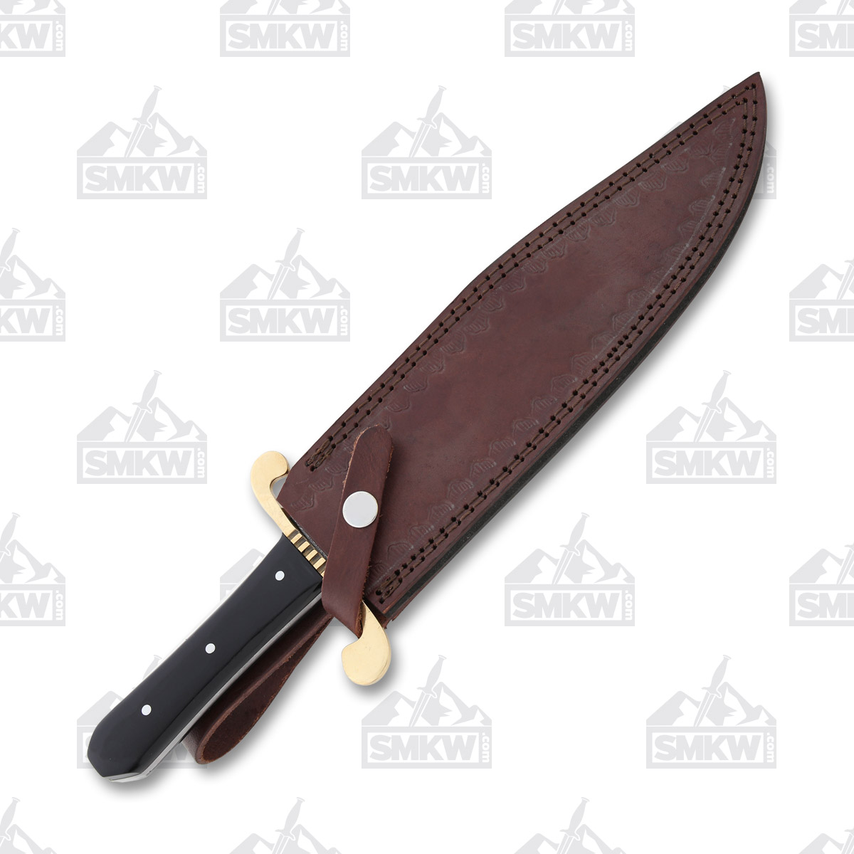 Frost Joseph Rogers & Sons Buffalo Horn Damascus Bowie FRJRS005DBH View 4
