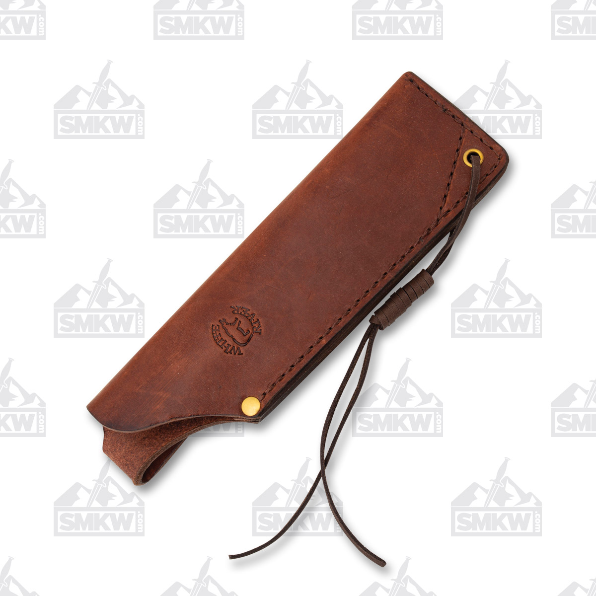 White River Camp Cleaver Fixed Blade Natural Micarta 5.5in Plain WRCC55BNA View 7