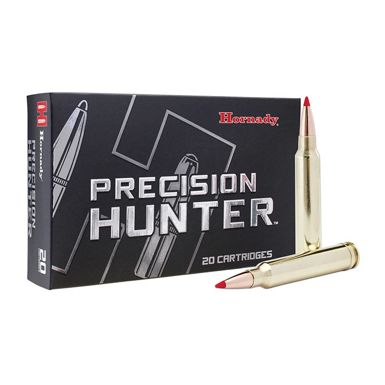 Hornady Precision Hunter 300 Remington SAUM 178 Grain Brass Centerfire 20 Rounds ELD-X 82144 View 1