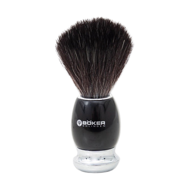 Boker Classic Black Shaving Brush View 1