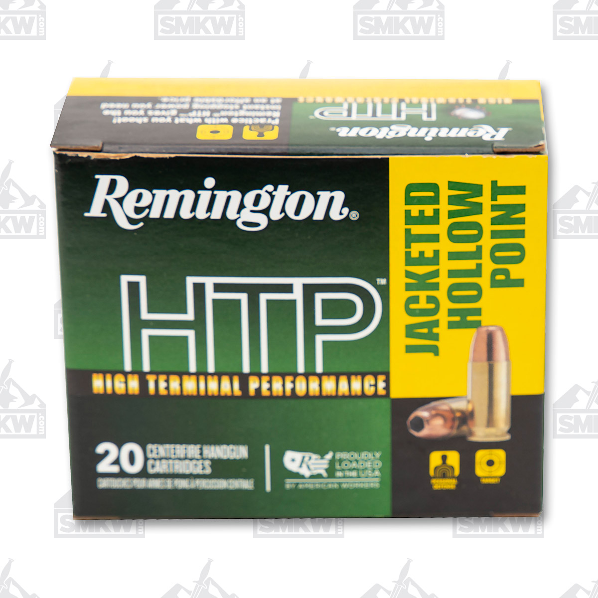 Remington HTP 40 S&W Ammunition 155 Grain JHP 20 Rounds RT22306 View 7