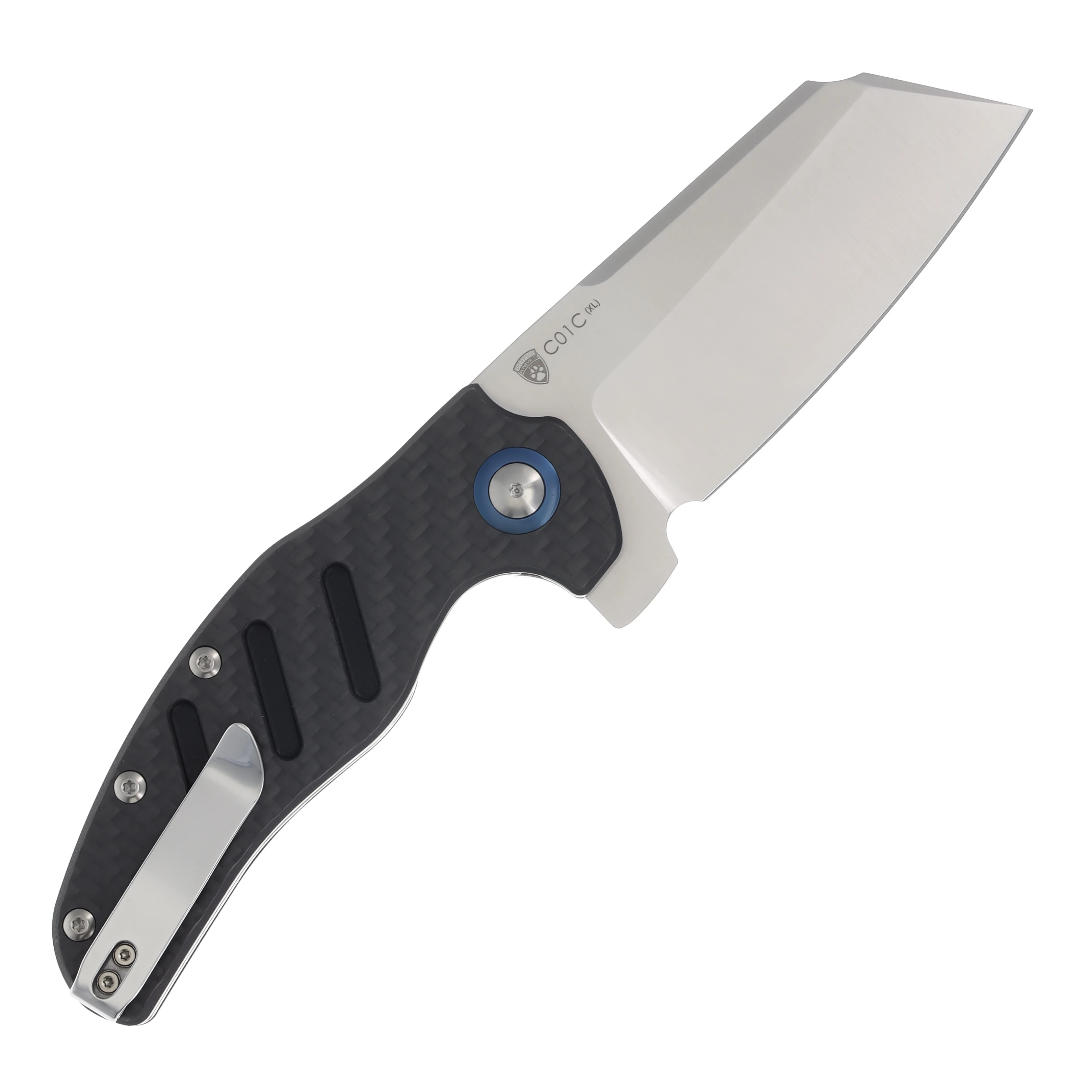 Kizer Sheepdog Cleaver Carbon Fiber V5488C3 View 2