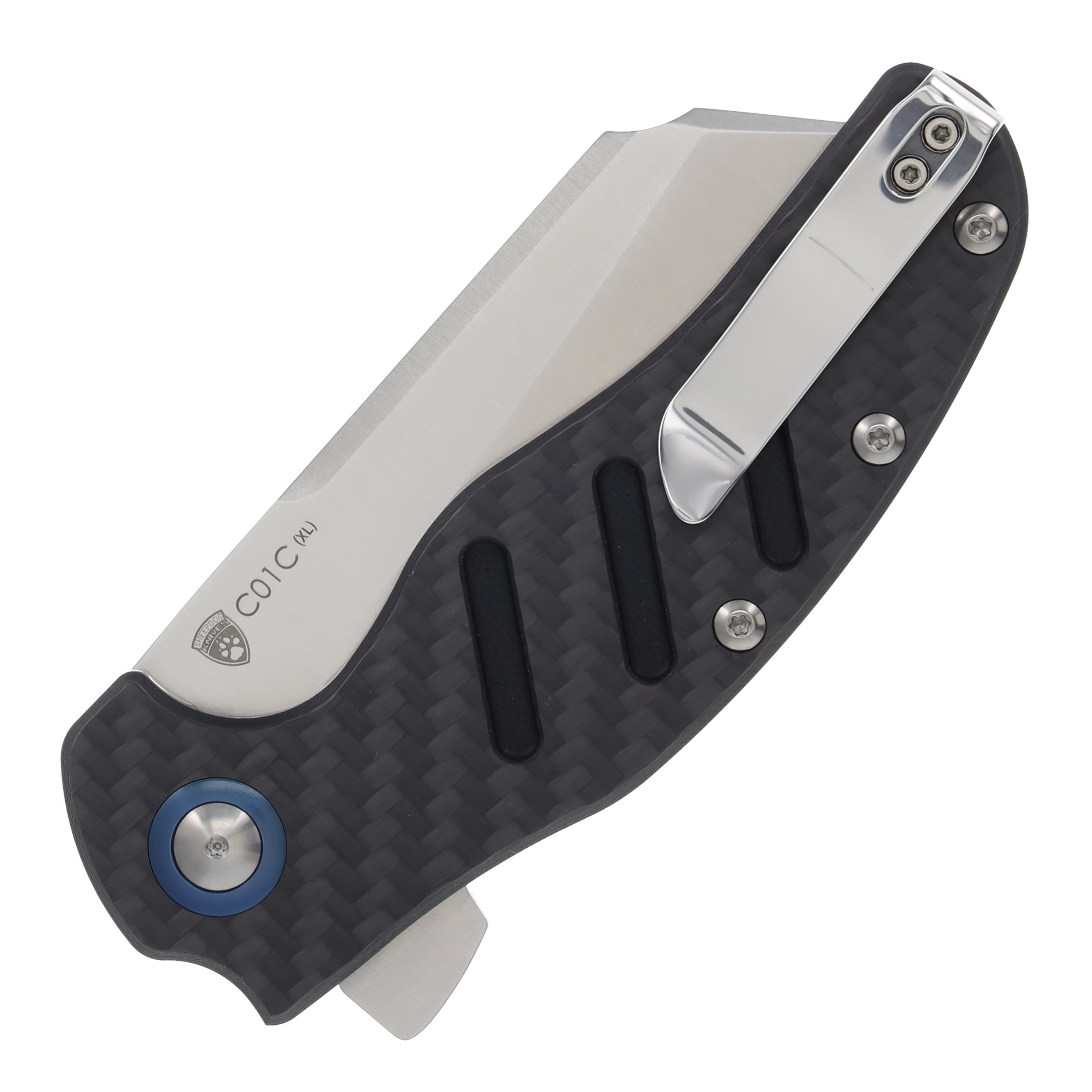 Kizer Sheepdog Cleaver Carbon Fiber V5488C3 View 4
