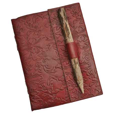 Szco Leather Journal with Pencil 242570 View 1