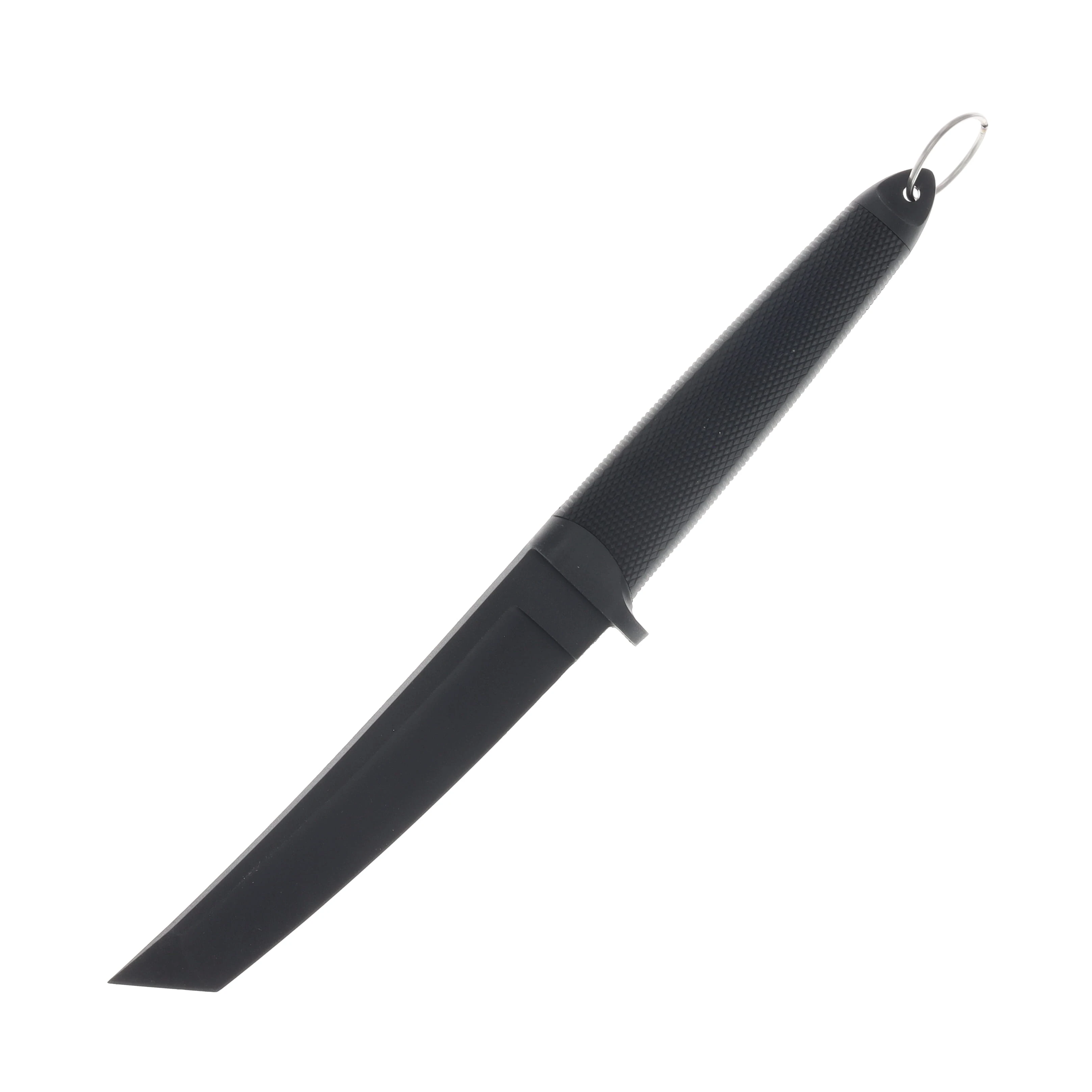 Cold Steel FGX Cat Fixed Blade Knife 5.5 Inch Plain Black Tanto CS92FCAT View 1