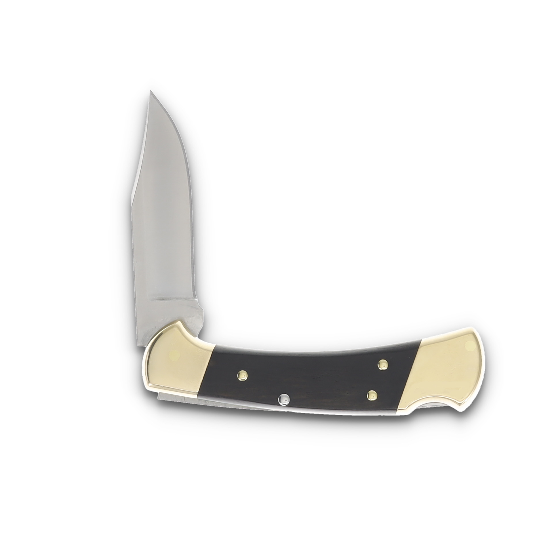 Buck Knives 112 Automatic Knife Ebony Wood 3in Satin Clip Point Blade BU11894 View 6