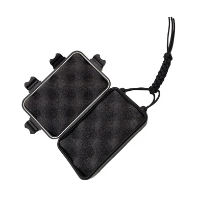 Marbles Black Plastic Survival Box View 2