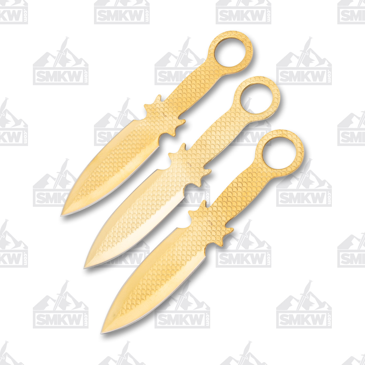 Frost Cutlery FC106GD 3 Piece Gold Throwing Knife Set FRFC106GD View 2