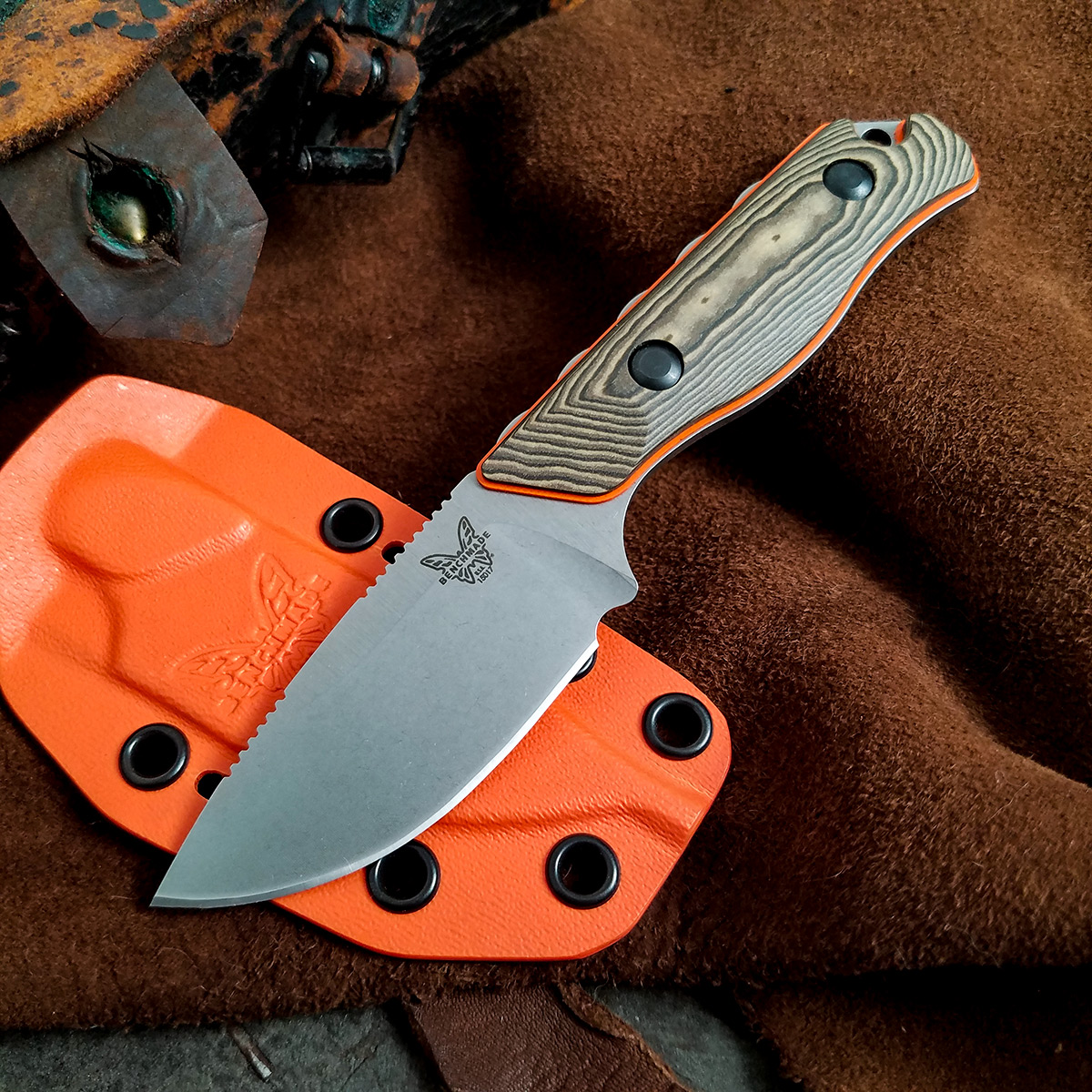 Benchmade 150171 Hidden Canyon Hunter Fixed Blade 2.79in Drop Point BM150171 View 4