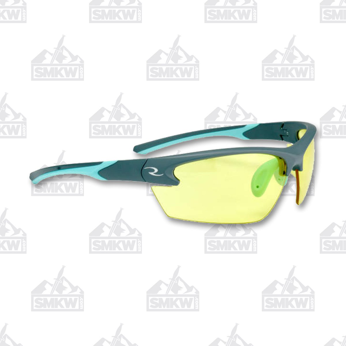 Radians Aqua and Charcoal Amber Tactical Safety Eyewear WS2340CS View 1