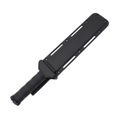 Frost Tac Xreme Black Falcon II Fixed Blade 8in Plain Black Clip Point FRTX42BG View 4
