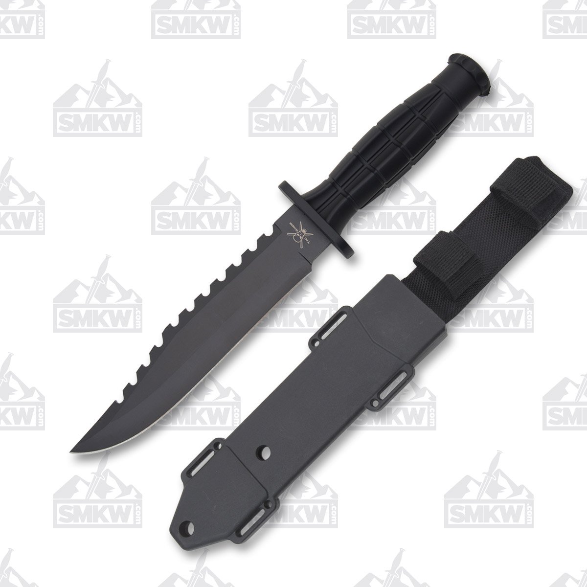 Tac Xtreme Falcon Fixed Blade Black Rubber FRTX45B View 1