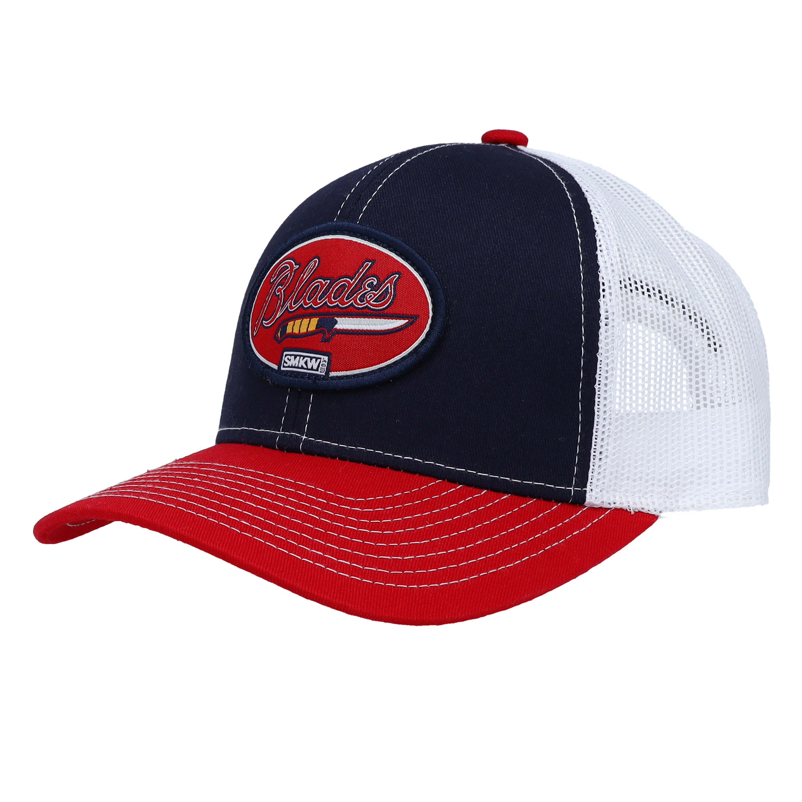 SMKW Blades Red, White, and Blue Cap SMKW240139 View 1