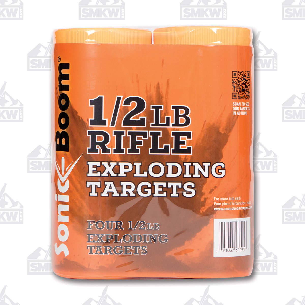 Sonic Boom .5LB Rifle Targets 4 Pack SBTHP4P View 1