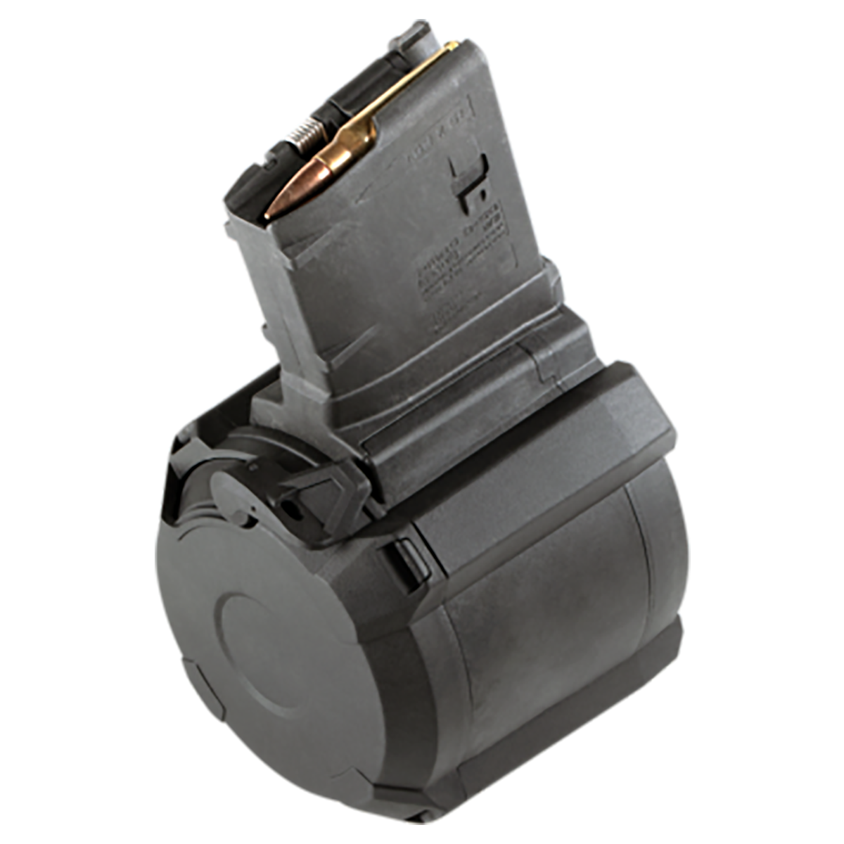 Magpul PMAG D-50 Drum Magazine 7.62X51 NATO/ .308 Win MAG993BLK View 1