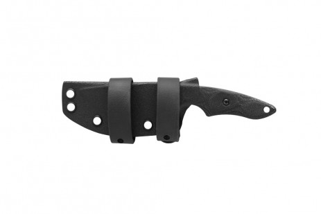 TOPS 3 Pointer Fixed Blade Knife 3.13in Plain Black Drop Point TP3PR01 View 2
