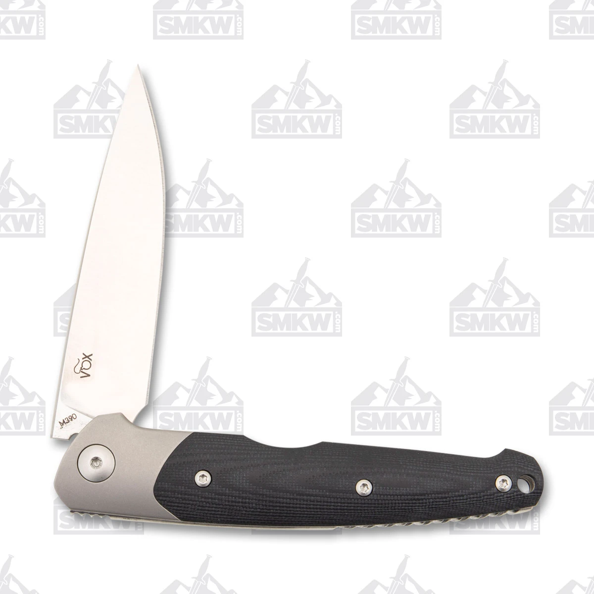 Viper Key Black G-10 Titanium Bolsters 2.99In. Drop Point V5978FGB View 3
