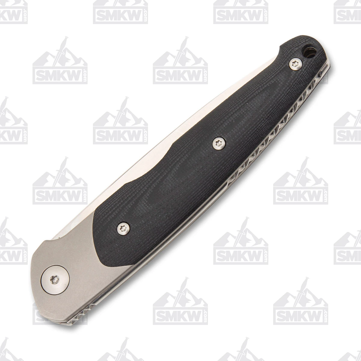 Viper Key Black G-10 Titanium Bolsters 2.99In. Drop Point V5978FGB View 7