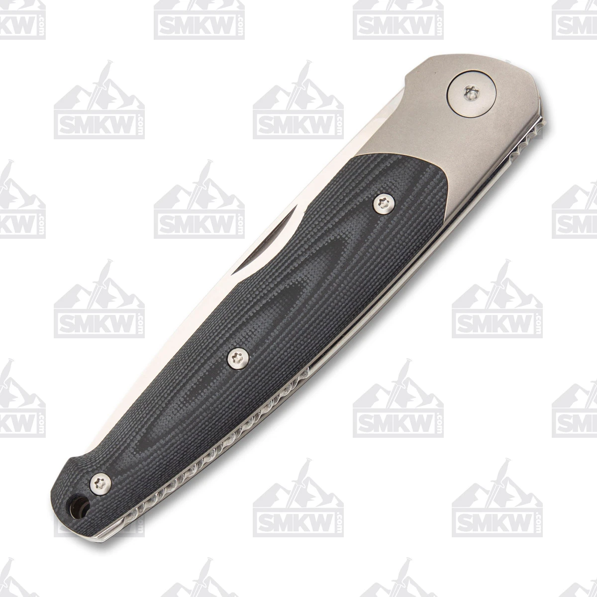 Viper Key Black G-10 Titanium Bolsters 2.99In. Drop Point V5978FGB View 6