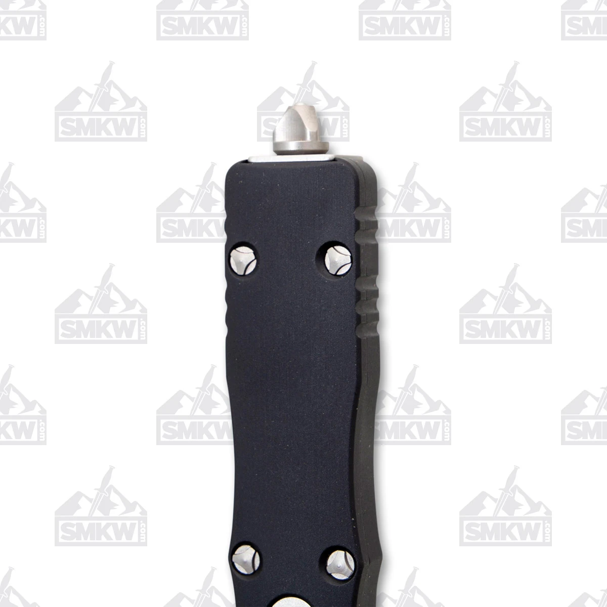 Microtech Dirac OTF Automatic Knife Partially Serrated Stonewash D/E Black AUMT22511 View 8