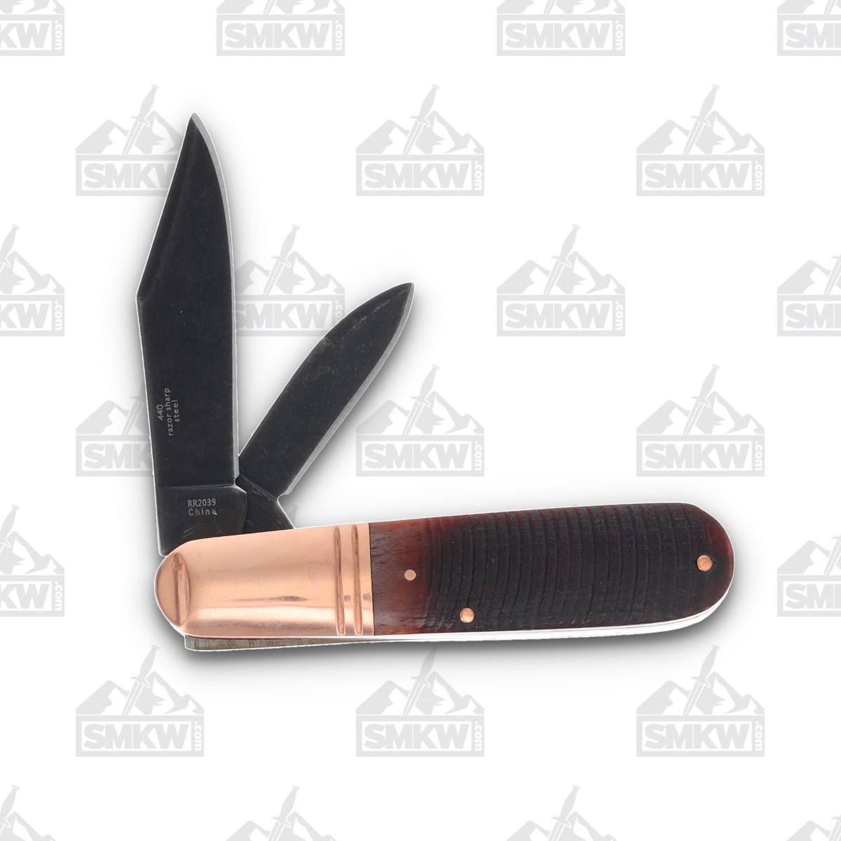 Rough Ryder Backwoods Bushcrafter Barlow Folding Knife RR2039 View 2