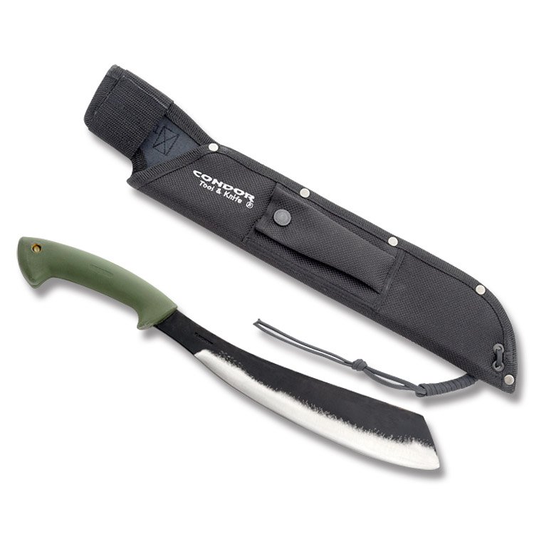 Condor Tool and Knife Bushcraft Parang Machete 13in Plain Fixed Blade CTK42313HC View 1