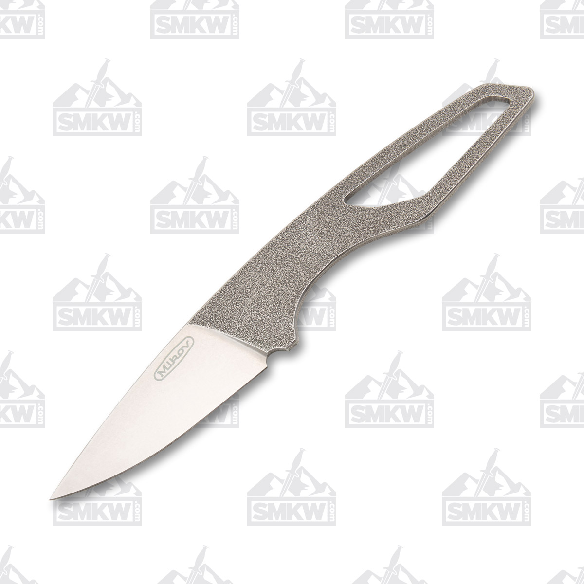 Mikov Knives List Fixed Blade Knife 2.75in Stonewash Drop Point MVLIST View 2