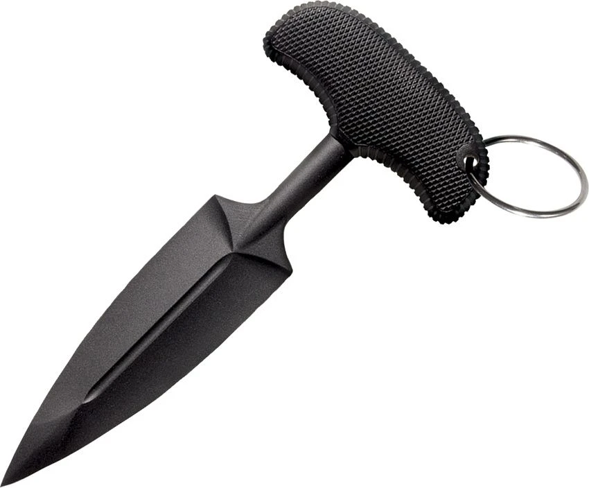 Cold Steel FGX Push Fixed Blade 3.5in Plain Edge GrivEx CS92FPA View 1