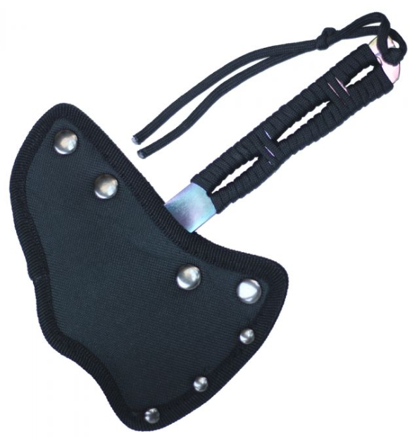 Neptune Trading Rainbow Wartech 8in Throwing Axe NTHWT277RW View 2