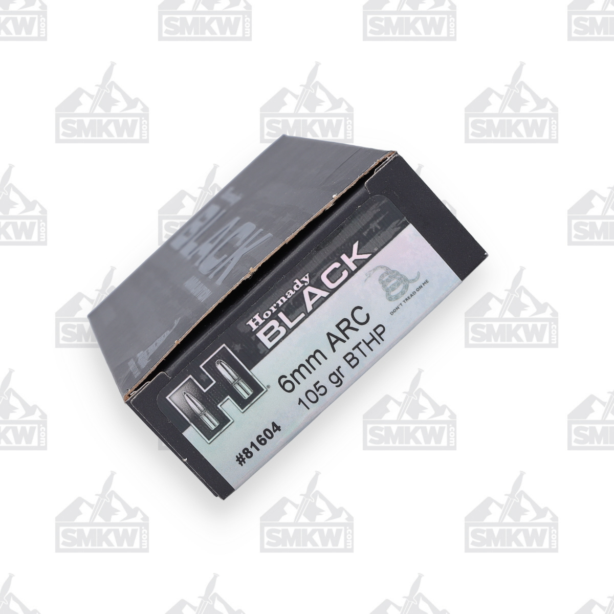 Hornady Black Ammo 6mm ARC Ammunition 105 Grain Brass 20 Rounds BTHP 81604 View 4