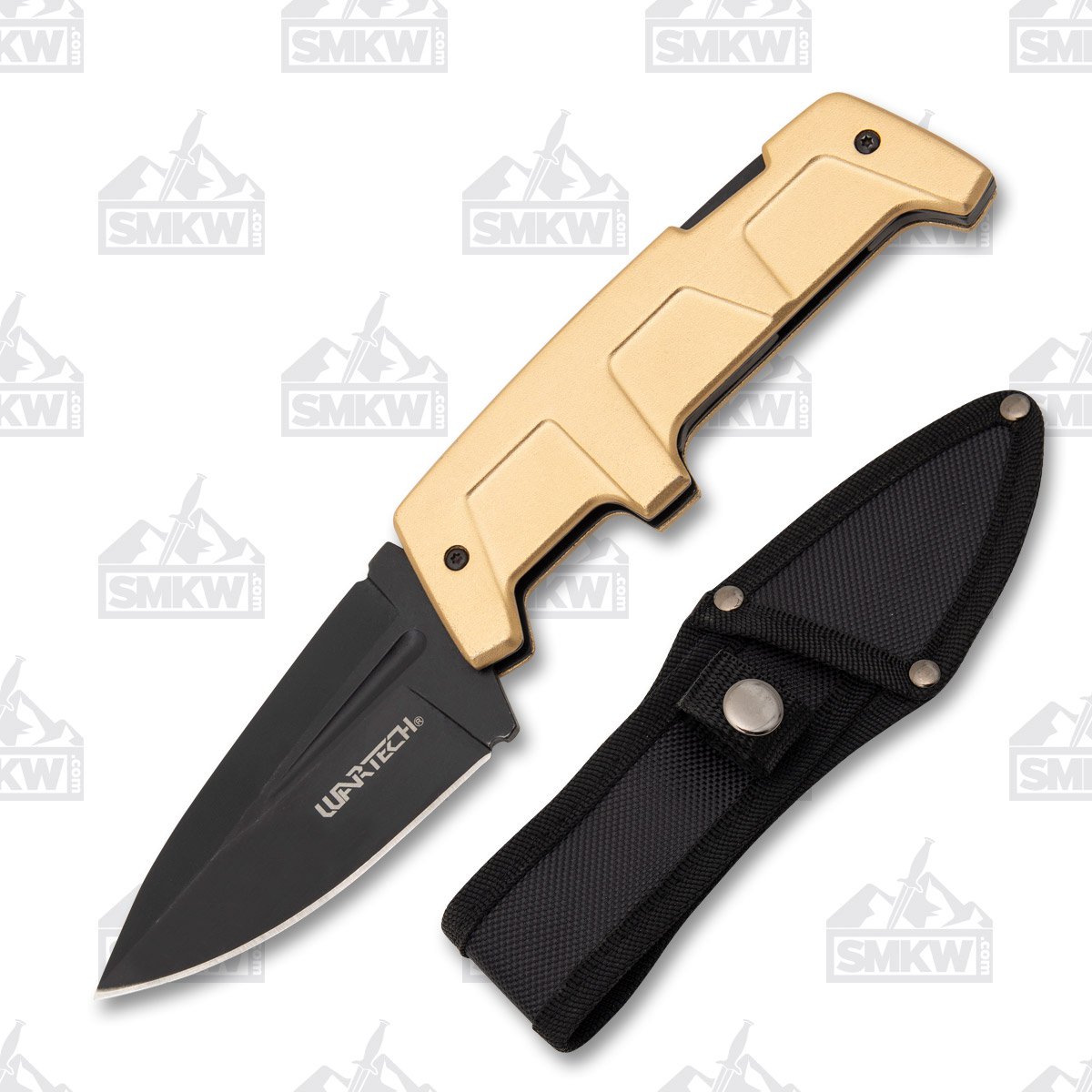WarTech Foldable Push Dagger Gold NTHWT264DE View 1