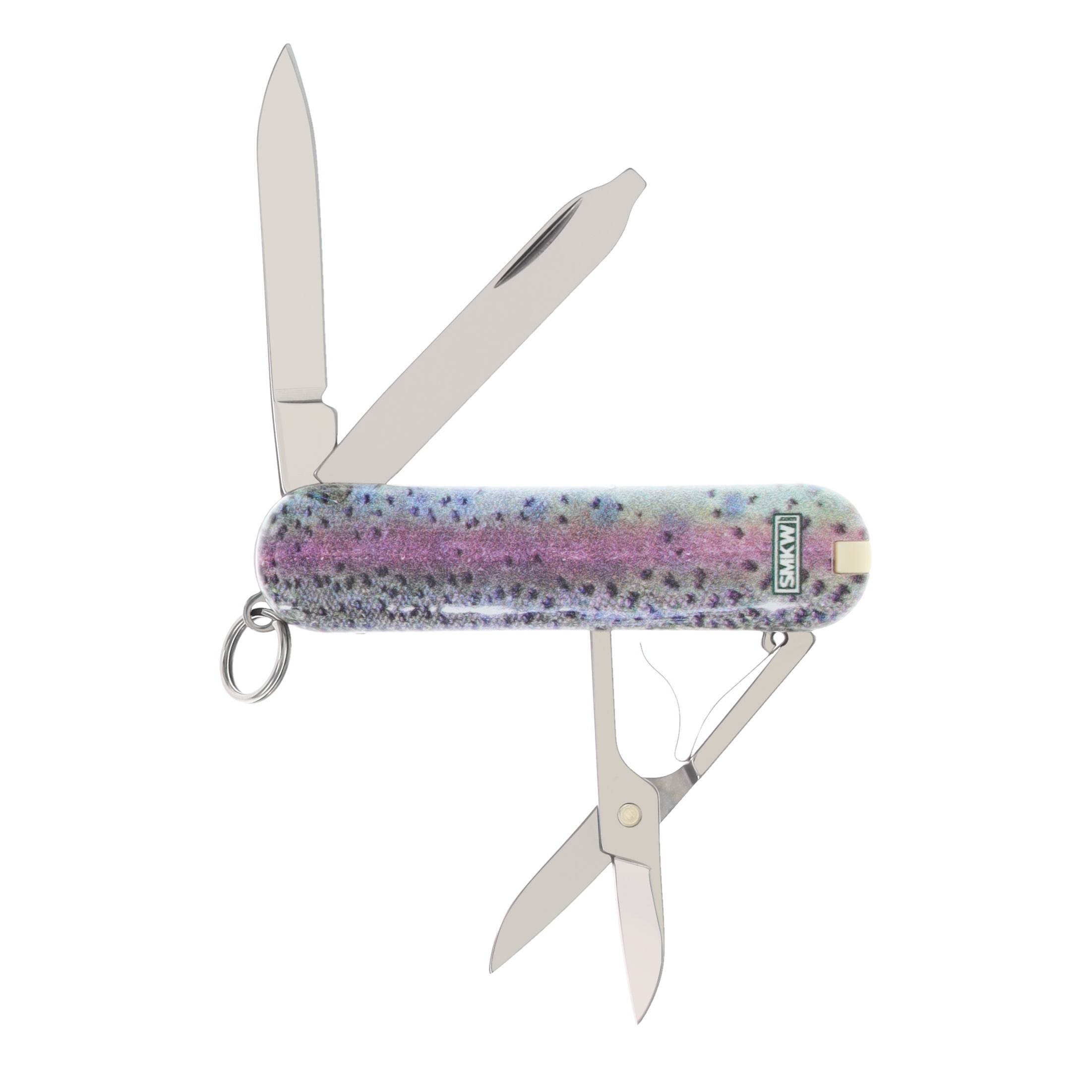 Victorinox SMKW Exclusive Classic SD Swiss Army Knife Rainbow Trout V1040 View 2